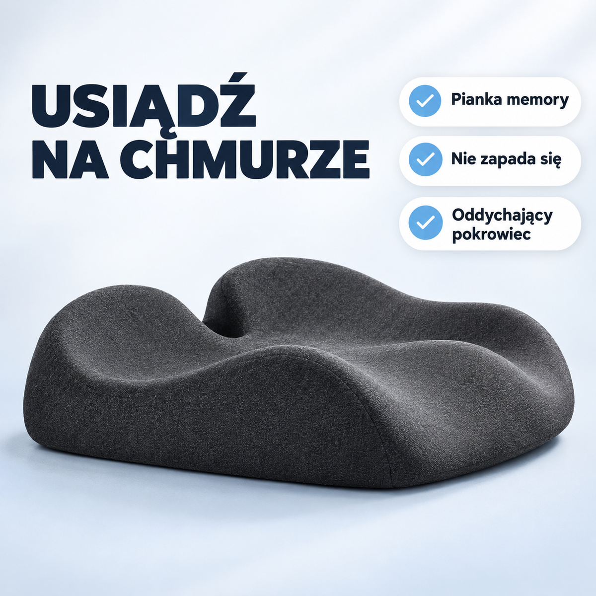 Poduszka z pianki na krzesło